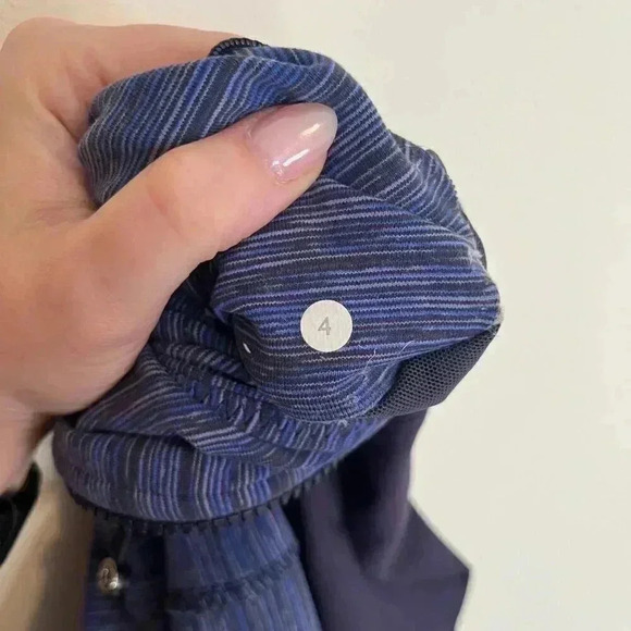 RARE Lululemon Full Zip Nice Asana Jacket - Wee Are From Space Cadet Blue - Picture 10 of 16